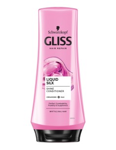 Odżywka do włosów matowych 200ml GLISS Liquid Silk 3838824086699