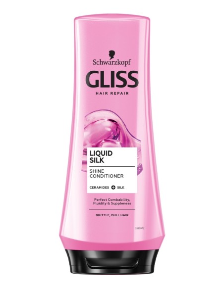 Odżywka do włosów matowych 200ml GLISS Liquid Silk 3838824086699 2