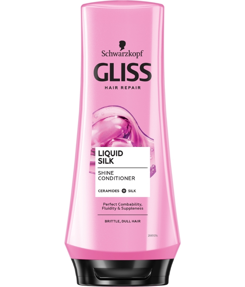 Фото - Шампунь Schwarzkopf Odżywka do włosów matowych 200ml GLISS Liquid Silk 