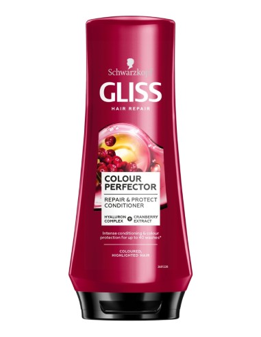 Odżywka do włosów farbowanych 200ml GLISS Colour Perfector - Odżywki do włosów