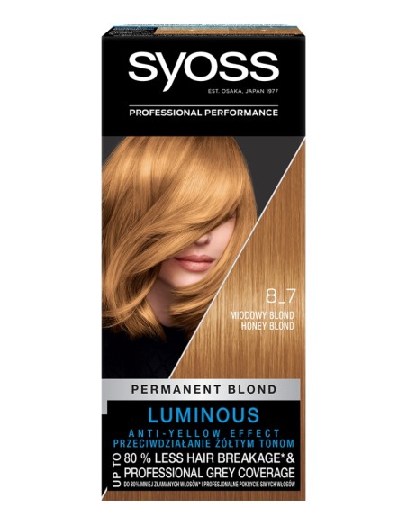 Farba miodowy blond do włosów Syoss 9000100633260 3