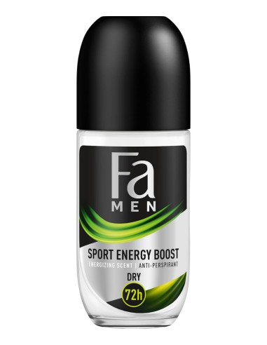 Cytrynowy antyperspirant dla mężczyzn w kulce 50ml Fa Men Sport - Antyperspiranty