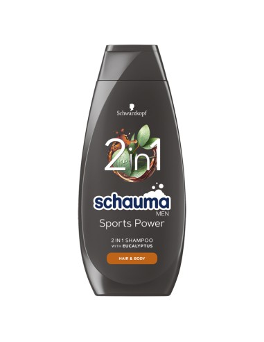 Wzmacniający szampon dla mężczyzn Schauma Men 400ml - Szampony do włosów
