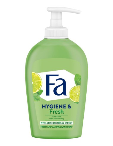 Limonkowe mydło Fa w płynie limonka 250ml Hygiene&Fresh  - Żele pod prysznic