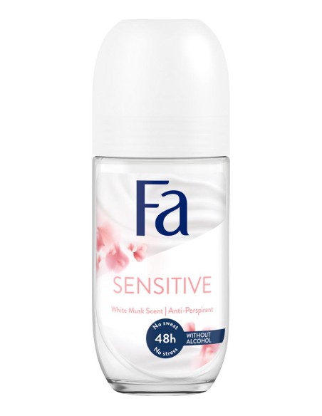Antyperspirant dla skóry delikatnej w kulce kwiatowy 50ml Fa Sensitive 9000101047141 3