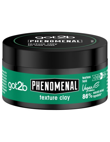 Glinka do włosów 100ml got2b phenomMENal - Żele, gumy, woski
