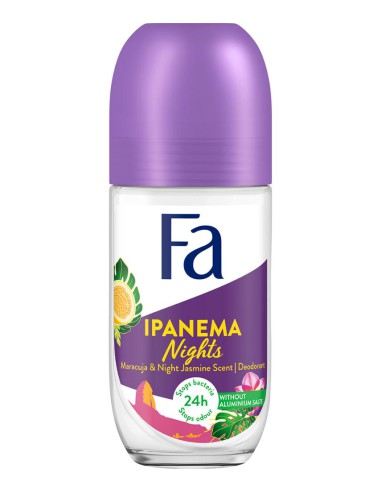 Jaśminowy dezodorant kulka 50ml Ipanema Nights Fa - Antyperspiranty
