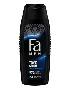 Tropic Storm żel pod prysznic dla mężczyzn 2w1 400ml Fa Men  9000101250442