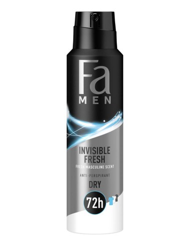 Invisible Power antyperspirant dla mężczyzn w spray 150ml Fa - Dezodoranty i wody toaletowe