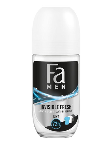 Antyperspirant Invisible Freshdla mężczyzn kulka 150ml Fa - Dezodoranty i wody toaletowe