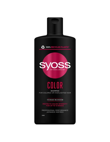 Szampon do włosów farbowanych Syoss 440ml - Szampony do włosów