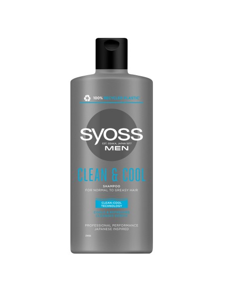 Szampon do włosów przetłuszczających dla mężczyzn Syoss 440ml 9000101277197 5