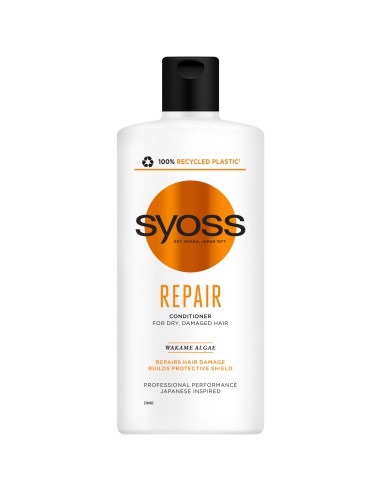 Odżywka do suchych włosów Syoss Repair 440ml 9000101278057 2