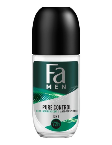 50 ml antyperspirant dla mężczyzn kulka Fa Men Pure Control - Antyperspiranty