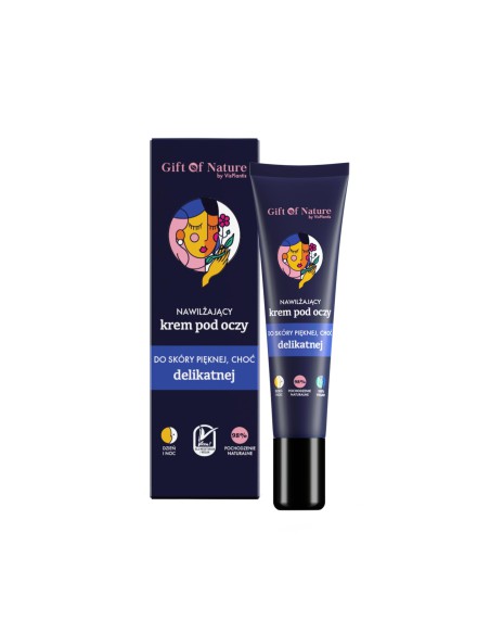 Krem nawilżający pod oczy Gift of Nature 15 ml 5907618132268 7