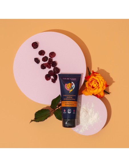 Peeling do twarzy drobnoziarnisty 75 ml Gift of Nature 5907618132305 21