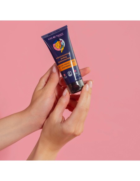 Peeling do twarzy drobnoziarnisty 75 ml Gift of Nature 5907618132305 24