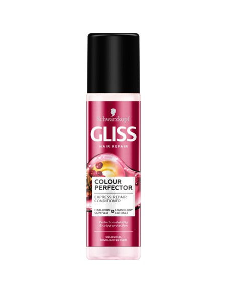 Ekspresowa odżywka bez spłukiwania  GLISS Colour Perfector 200 ml 4015000886871 2