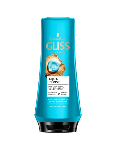Odżywka do włosów normalnych i suchych 200ml GLISS Aqua Revive - Odżywki do włosów