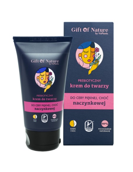 Zestaw prezentowy do cery naczynkowej Gift Of Nature - Krem do twarzy Zestaw prezentowy do cery naczynkowej Gift Of Nature 5907618134507 14