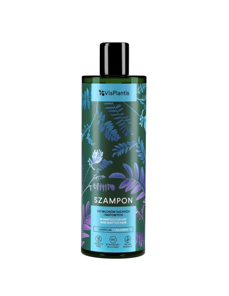 Szampon do włosów suchych lukrecja 400 ml Vis Plantis 5904567058793 5