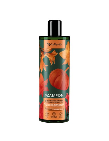 Szampon do włosów osłabionych dynia 400 ml Vis Plantis - Szampony do włosów