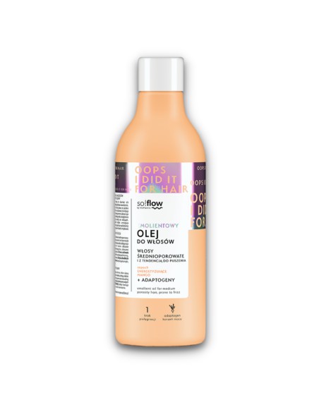 Olej do średnioporowatych włosów so!flow 150ml 5907618133722 5