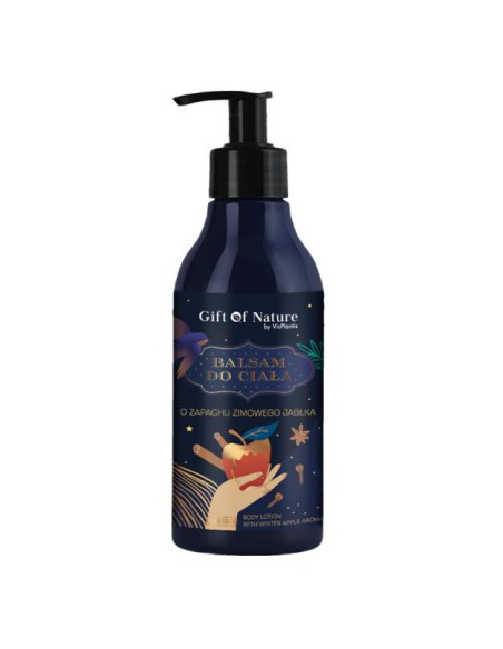 Balsam do ciała o zapachu zimowego jabłka Gift of Nature 5907618133333