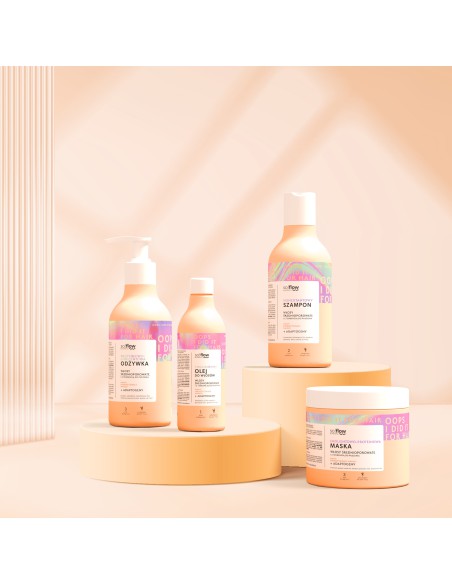 Duży zestaw kosmetyków do włosów średnioporowatych so!flow 5907618135948 3