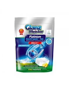Wysoce skuteczne tabletki do zmywarki GlanzMeister 65 szt. 4260418933161