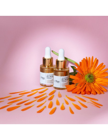 Eliksir olejkowy do twarzy, szyi, dekoltu z maceratem, nagietkiem, werbeną So!flow 10ml 5907618135870 21