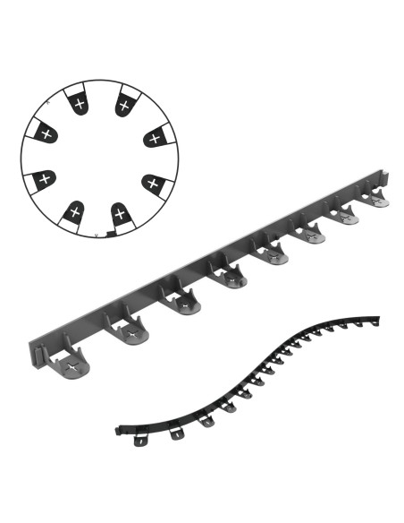 Czarne obrzeże ogrodowe Cellfast UNIBORD 5907553506162