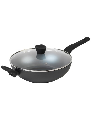 Wok patelnia głęboka non-stick Russell Hobbs Pearlised 28cm - Patelnie i woki