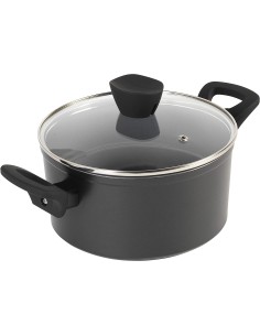 Garnek z pokrywką non-stick o trwałej powłoce Russell Hobbs Pearlised 20cm 5054061314601