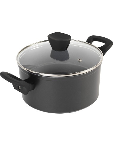 Garnek z pokrywką non-stick o trwałej powłoce Russell Hobbs Pearlised 20cm - Garnki