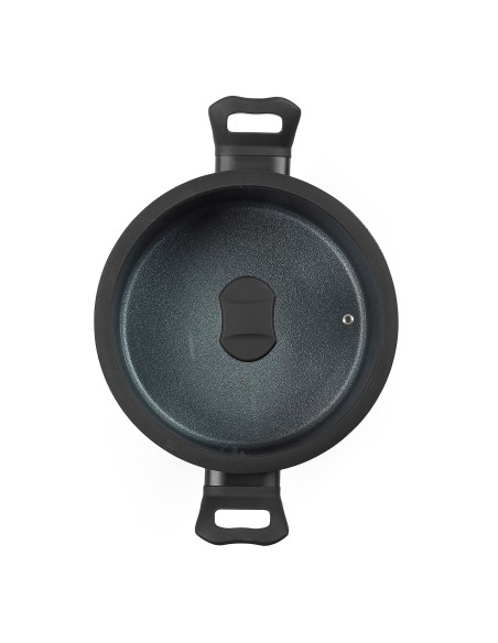 Duży garnek ze szklaną pokrywą Russell Hobbs Crystaltech 24cm 5054061316124 5