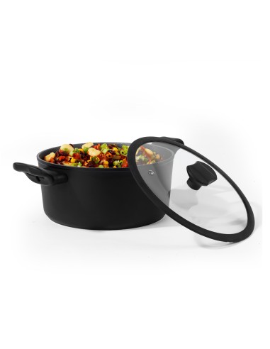 Duży garnek ze szklaną pokrywą Russell Hobbs Crystaltech 24cm 5054061316124 7