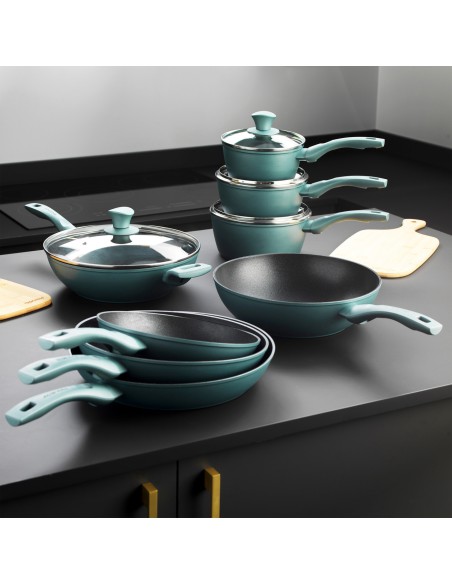 Duża patelnia do smażenia 30 cm Progress Shimmer 5054061366952 8