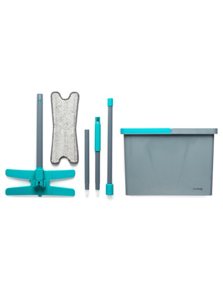 Mop z wiadrem z wyciskaczem mikrofibra Beldray Pet 5053191071477 7