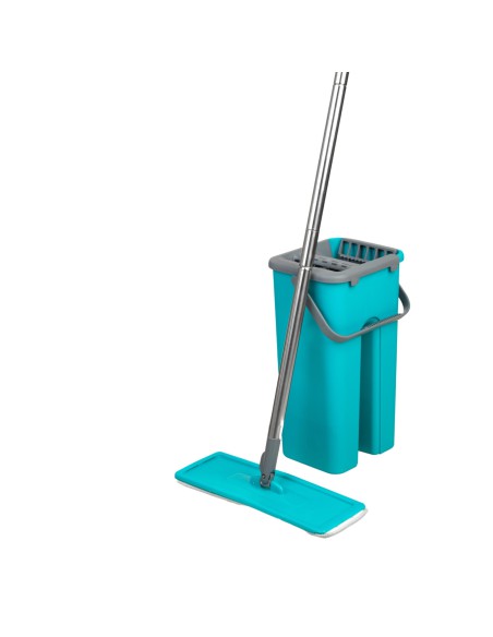 Beldray Mop płaski z wiadrem z wyciskaczem mikrofibra 5053191067234 5