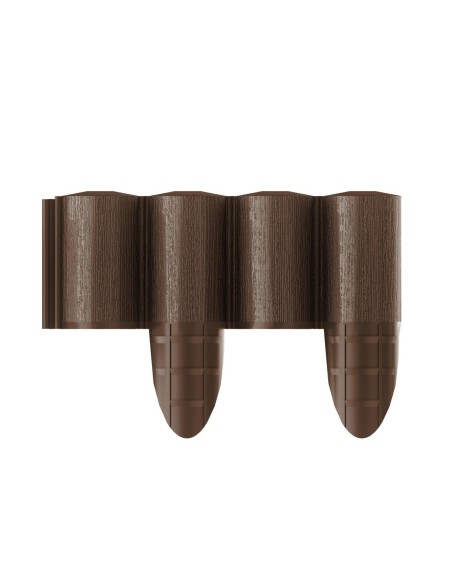 Brązowa palisada ogrodowa 4 ECO Cellfast 8,5 cm x 2,4 m 5901828858512