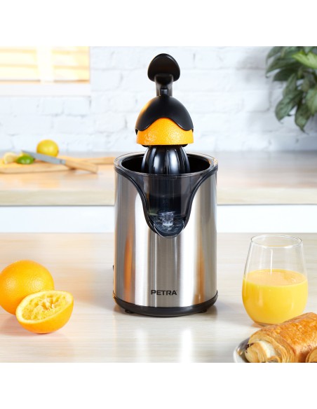 Elektryczna wyciskarka do soków z cytrusów 100W Petra - Małe AGD Elektryczna wyciskarka do soków z cytrusów 100W Petra 5054061474008 18