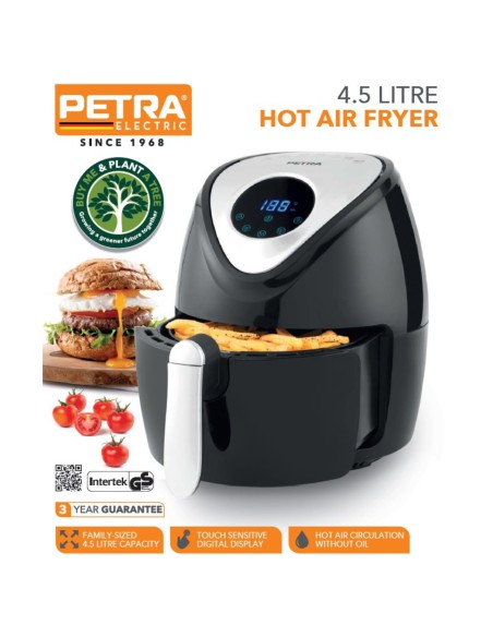 Beztłuszczowa frytkownica Petra HOT AIR FRYER 1300 W 5054061474077 2
