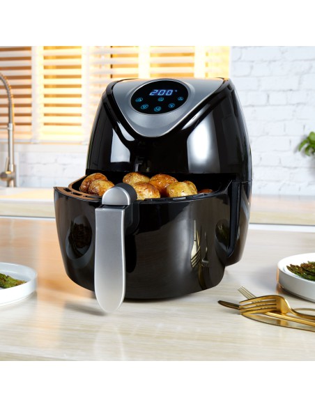 Beztłuszczowa frytkownica Petra HOT AIR FRYER 1300 W 5054061474077 7