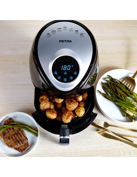 Beztłuszczowa frytkownica Petra HOT AIR FRYER 1300 W 5054061474077 9