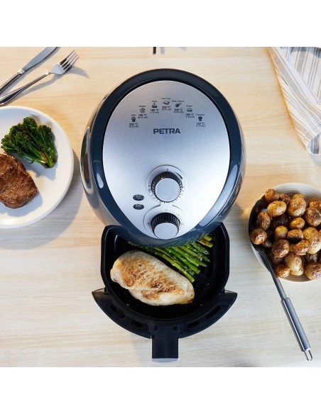 Frytkownica parowa 3.2L hot air fryer Petra - Frytkownice beztłuszczowe Frytkownica parowa 3.2L hot air fryer Petra 5054061475258 13