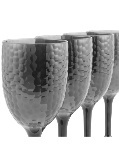 Zestaw 4  szarych szklanek do wina Cambridge 5054061137989 15