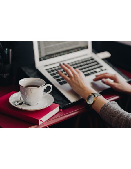 Serwis kawowy Maria dla 6 osób Ćmielów Rococo, 12 elementów 5902767072212 8