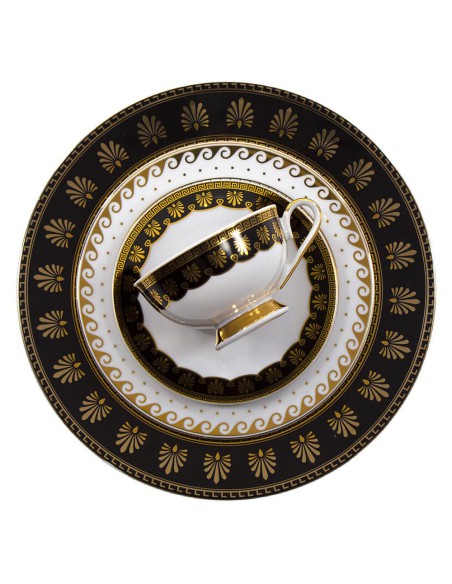 Serwis herbaciany Ćmielów Astra Ellada kawowy deserowy dla 6 osób 18 elementów 5902767059312 12