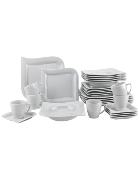 Zestaw serwisowy obiadowo-kawowy dla 6 osób 30 elementów Lubiana Opera 5900245235357 20